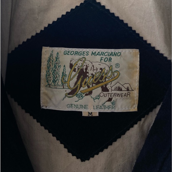 GUESS VTG 92 Georges Marciano Western Trucker Jacket - Picture 3 of 16